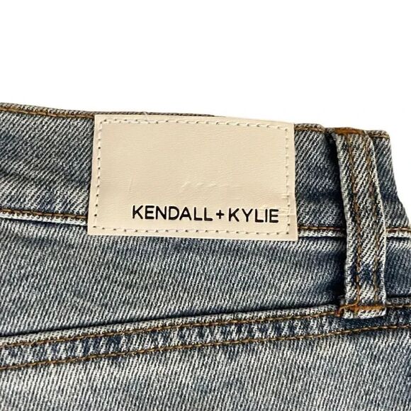 Kendall & Kylie the Icon Short Womens High Rise Blend Denim Blue SZ 7/28 # 1186 - Picture 6 of 15